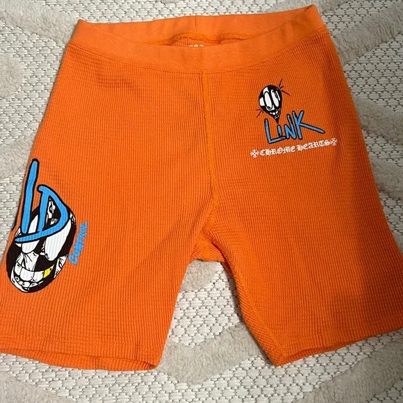 ★Chrome Hearts★Matty Boy Sick Heart Bike SHorts CHROME HEARTS Matty Boy Sick Heart Biking Shorts New S